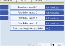 K&auml;ytt&ouml;paneelin n&auml;yt&ouml;n kuvaus