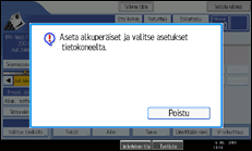 K&auml;ytt&ouml;paneelin n&auml;yt&ouml;n kuvaus