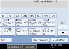 K&auml;ytt&ouml;paneelin n&auml;yt&ouml;n kuvaus