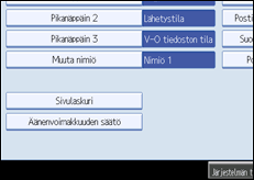 K&auml;ytt&ouml;paneelin n&auml;yt&ouml;n kuvaus