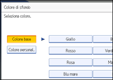 Illustrazione schermata pannello di controllo