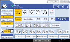Illustrazione schermata pannello di controllo