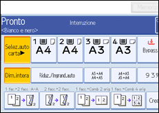 Illustrazione schermata pannello di controllo