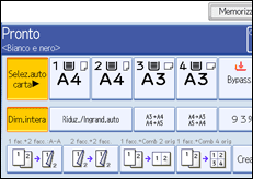 Illustrazione schermata pannello di controllo