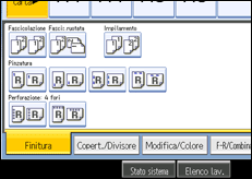 Illustrazione schermata pannello di controllo