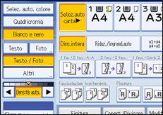 Illustrazione schermata pannello di controllo
