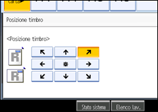 Illustrazione schermata pannello di controllo