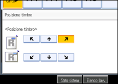 Illustrazione schermata pannello di controllo