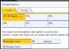Illustrazione schermata pannello di controllo