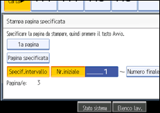 Illustrazione schermata pannello di controllo