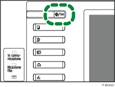 Illustrazione del tasto Strumenti Utente/Contatore