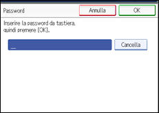 Illustrazione schermata pannello di controllo