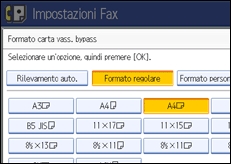 Illustrazione schermata pannello di controllo