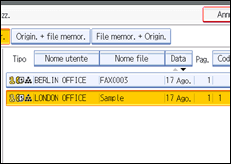 Illustrazione schermata pannello di controllo