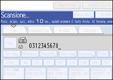 Illustrazione schermata pannello di controllo