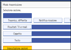Illustrazione schermata pannello di controllo