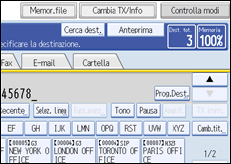 Illustrazione schermata pannello di controllo