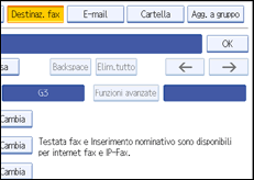 Illustrazione schermata pannello di controllo