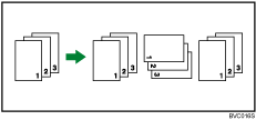 Illustrazione fascicolazione ruotata