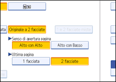 Illustrazione schermata pannello di controllo