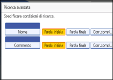 Illustrazione schermata pannello di controllo