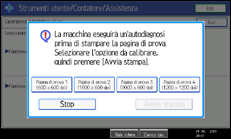Illustrazione schermata pannello di controllo