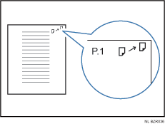Illustratie van een doorzendteken