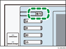 Illustratie Gebruikersinstellingen/Teller-knop