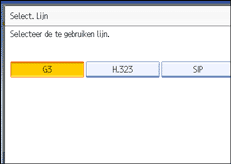 Schermafbeelding bedieningspaneel