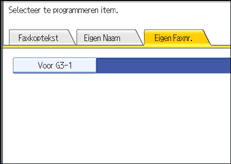 Schermafbeelding bedieningspaneel