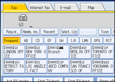Schermafbeelding bedieningspaneel