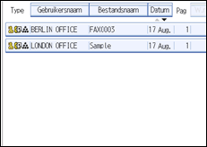 Schermafbeelding bedieningspaneel