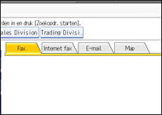 Schermafbeelding bedieningspaneel