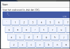 Schermafbeelding bedieningspaneel