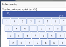 Schermafbeelding bedieningspaneel