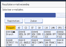 Schermafbeelding bedieningspaneel