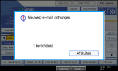 Schermafbeelding bedieningspaneel