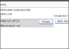 Schermafbeelding bedieningspaneel
