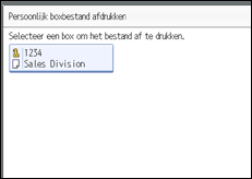 Schermafbeelding bedieningspaneel