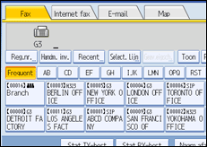 Schermafbeelding bedieningspaneel