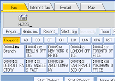 Schermafbeelding bedieningspaneel