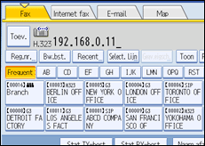 Schermafbeelding bedieningspaneel