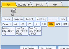 Schermafbeelding bedieningspaneel