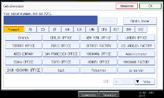 Schermafbeelding bedieningspaneel
