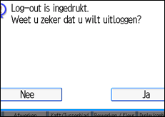 Schermafbeelding bedieningspaneel