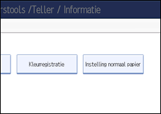 Schermafbeelding bedieningspaneel