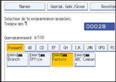 Schermafbeelding bedieningspaneel