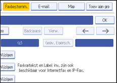 Schermafbeelding bedieningspaneel