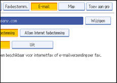 Schermafbeelding bedieningspaneel