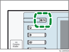 Illustratie Gebruikersinstellingen/Teller-knop